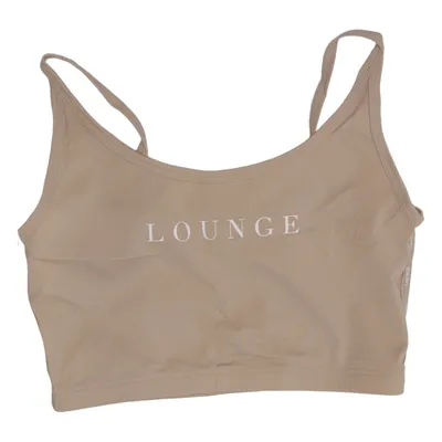 Sports bra (Beige) from Lounge Underwear Elastane, Polyamide