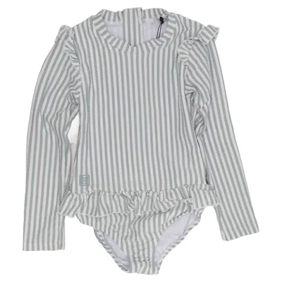 Maillot de bain une pièce (Bleu, Blanc) de Liewood Élasthane, Polyamide, Polyester