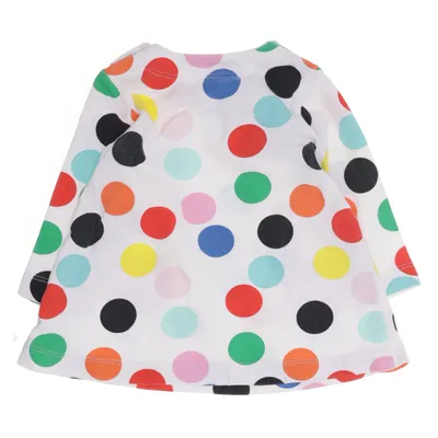 Robe (Blanc, Multicolore) de Baby by Lindex Coton