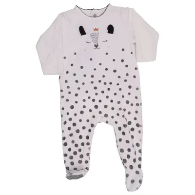 Sparkdräkt (Vit, Svart) från Catimini Bomull, Polyester