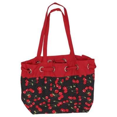 Canvas bag (Red, Black, Multicolored) from Küsten Luder