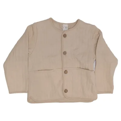 Cardigan (Beige) fra Hessnatur Bomuld