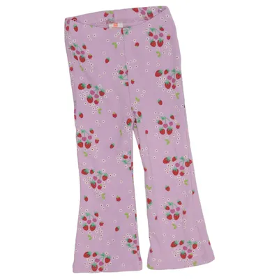 Leggings (Lila, Flerfärgad) från Hema Elastan, Ekologisk bomull