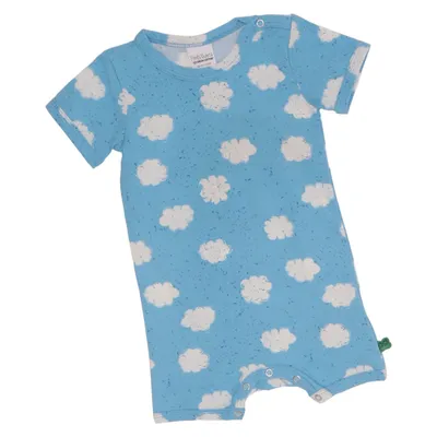 Rompers (Blue, White) from Fred's World by Green Cotton Cotton, Elastane