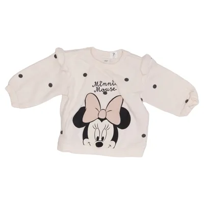 Top (Weiß) von H&M Kids x Disney Baumwolle, Elasthan, Polyester