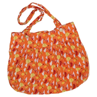 Canvas bag (Orange, Multicolored)