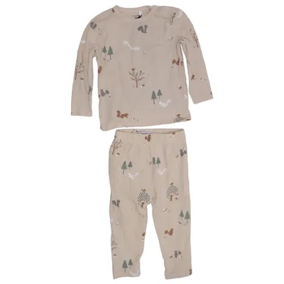 Pajamas (Beige, Multicolored) from Prénatal Organic cotton