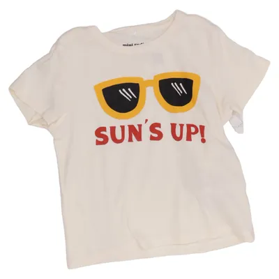 T-shirt (Hvid) fra Mini Rodini Økologisk bomuld