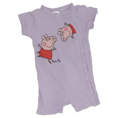 Barboteuse (Violet, Multicolore) de H&M x Peppa Pig Coton