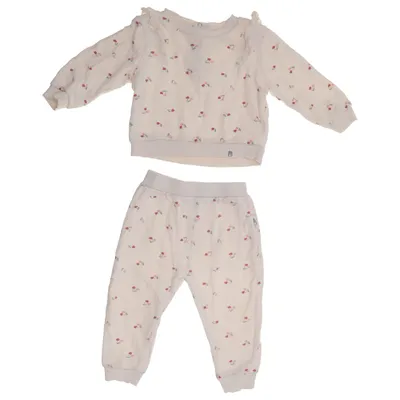 Pyjamas (Beige, Flerfärgad) från Minime Ekologisk bomull