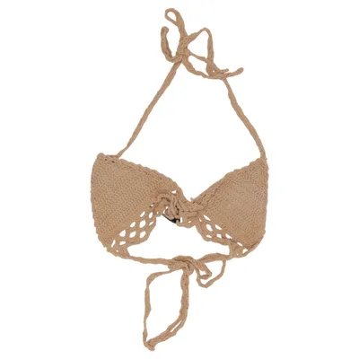 Bikini top (Beige) from Extre Elastane, Polyamide