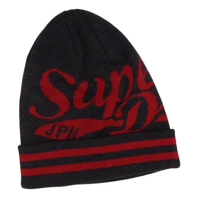 Beanie (Gray, Red) from Superdry Acrylic