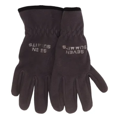 Gloves (Gray) from Seven Summits Faux leather, Polyester