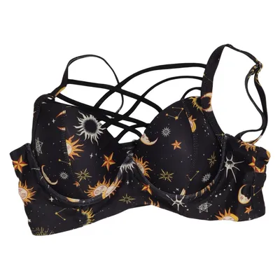 Bikiniöverdel (Svart, Flerfärgad) från Dressfo Elastan, Polyester