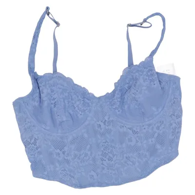 Bustier (Blau) von Gilly Hicks Elasthan, Polyamid
