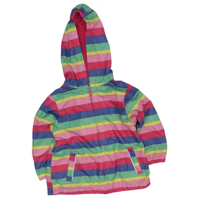 Rain jacket (Blue, Pink, Green, Yellow) from Topomini Cotton, Polyester