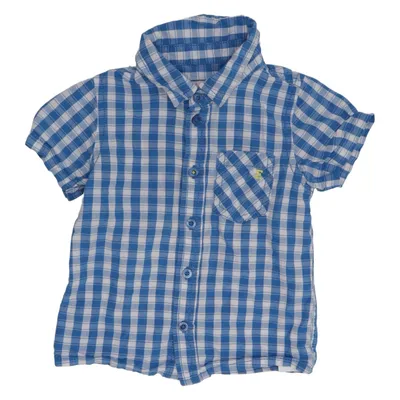Korte mouwen shirt (Blauw, Wit) van ESPRIT Katoen