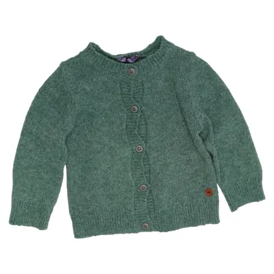 Cardigan (Green) from Babyface Acrylic, Recycled polyester, Wool