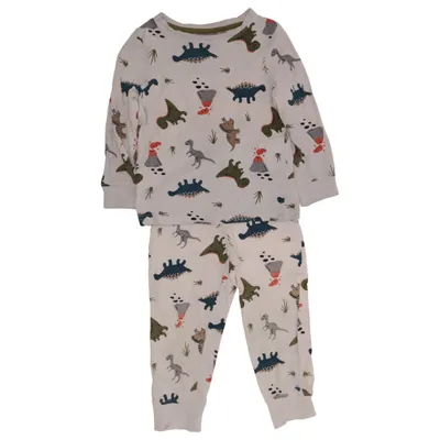 Pyjamas (Vit, Flerfärgad) från Nightwear Bomull