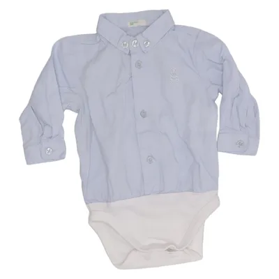 Body (Blau, Weiß) von Benetton Baby Baumwolle
