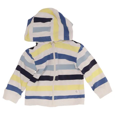 Huvtröja (Blå, Gul, Grå) från Toppolino Bomull, Elastan, Polyester