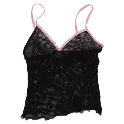 Bralette (Sort, Pink) fra Neighborhood Elastan, Polyamid
