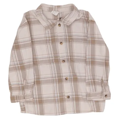 Chemise (Beige, Multicolore) de H&M Coton