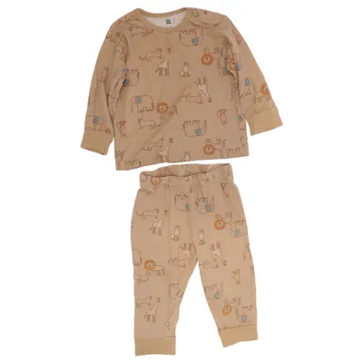 Set (Beige, Flerfärgad) från Hema Bomull