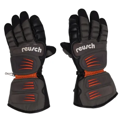 Handsker (Sort, Grå, Orange) fra Reusch Polyamid, Polyester, Polyurethan