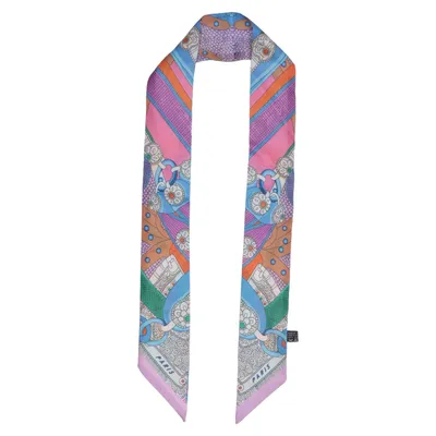 Habittørklæde (Pink, Blå, Orange, Flerfarvet) Polyester