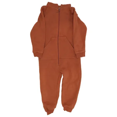 Heldragt (Brun) fra Kids Up Økologisk bomuld, Polyester