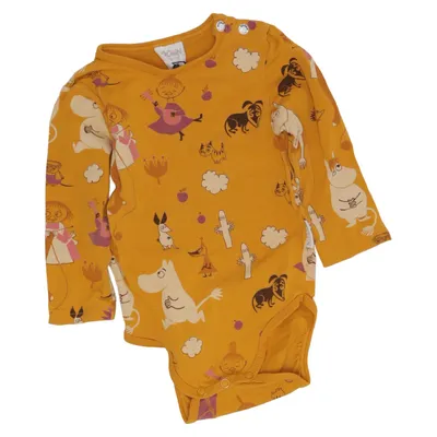Body (Brown, Multicolored) from Moomin by Martinex Elastane, Organic cotton