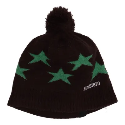 Bobble hat (Brown, Green) from Zimtstern Acrylic