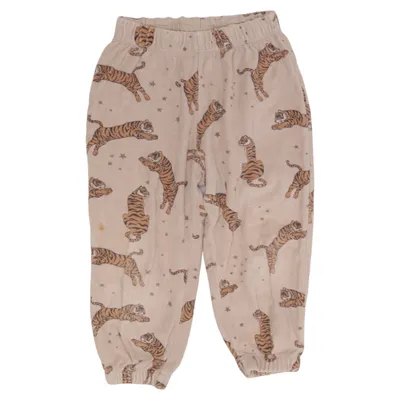 Pyjamahose (Beige, Braun) von Konges Sløjd Bio-Baumwolle