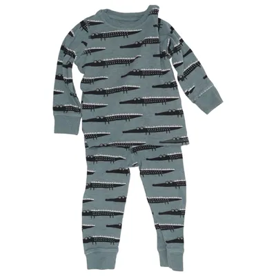 Pajamas (Blue) from Next Cotton, Viscose