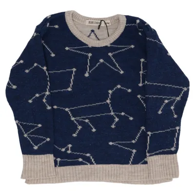 Trui (Blauw, Beige) van Bobo Choses