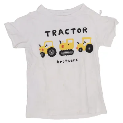 T-shirt (White, Yellow, Multicolored) from H&M Baby Cotton