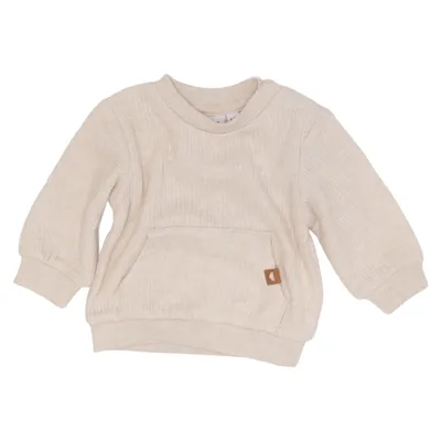 Sweatshirt (Beige) from Name It Recycled polyester