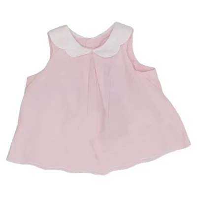 Kjole (Pink, Hvid) fra Jacadi Bomuld