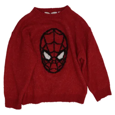 Sweater (Red) from H&M x Marvel Acrylic, Elastane, Polyester, Wool