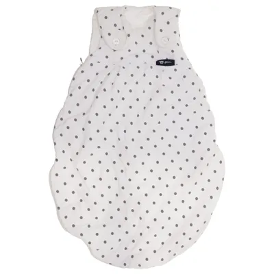 Sovpåse (Vit, Grå) från Alvi Bomull, Polyester