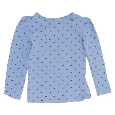 Long sleeve T-shirt (Blue) from Dopo Dopo Girls Cotton