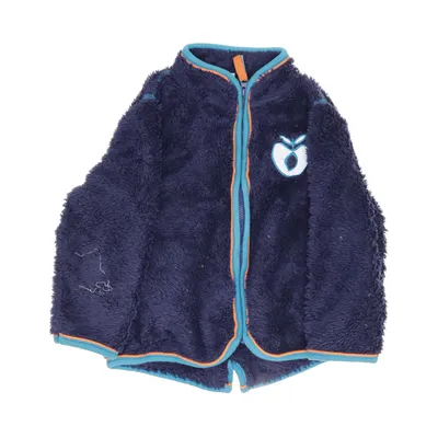 Fleecejacka (Blå, Orange) från Småfolk Polyester