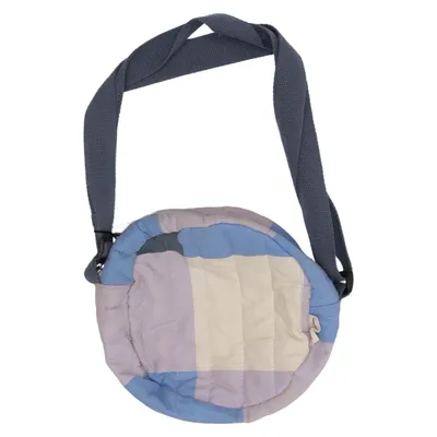 Schoudertas (Blauw, Lila, Beige) van Søstrene Grene Katoen, Polyester
