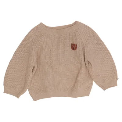 Sweater (Beige) fra Donsje Bomuld