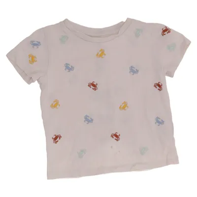 T-shirt (White, Multicolored) from Arket Cotton