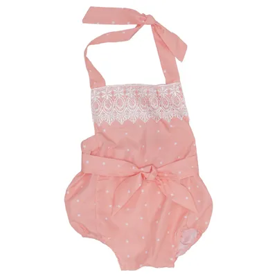 Rompertjes (Roze, Wit) van Canis Katoen, Polyester