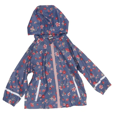 Regnjakke (Blå, Flerfarvet) fra Lupilu Polyester, Polyurethan