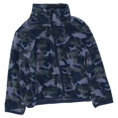 Fleece jacket (Blue, Green, Multicolored) from Tissaia Basics Polyester