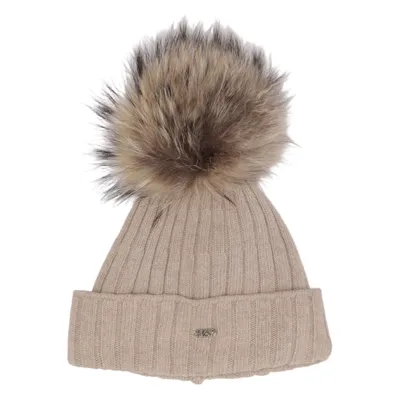 Bobble hat (Beige) from First